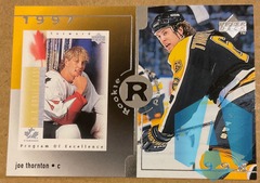 1998-99 Upper Deck Rookie Rewind Joe Thornton #19
